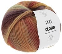 Lang Yarns Cloud 017 Brown/Red/Mint-3