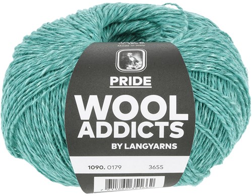 Lang Yarns Wooladdicts Pride 179 Amazonite