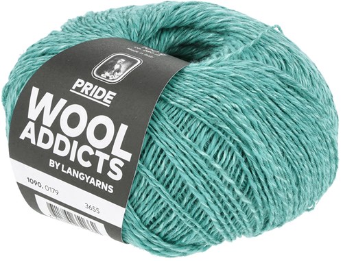 Lang Yarns Wooladdicts Pride 179 Amazonite-2