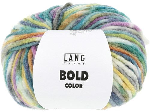 Lang Yarns Bold Color 012 Turquoise/Lime/Orange