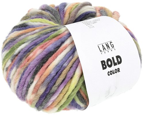 Lang Yarns Bold Color 013 Red/Olive/Viola-3