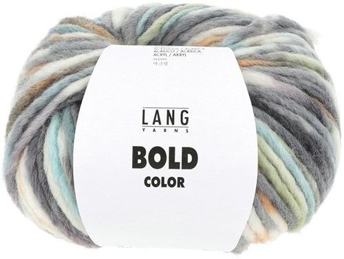 Lang Yarns Bold Color 015 Rust/Black/Green
