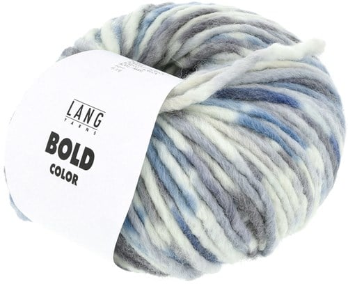 Lang Yarns Bold Color 016 Black/Petrol/Grey-2