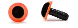 Safety Eyes Orange 10mm per pair