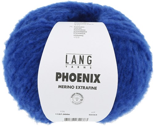 Lang Yarns Phoenix 006 Royal Blue