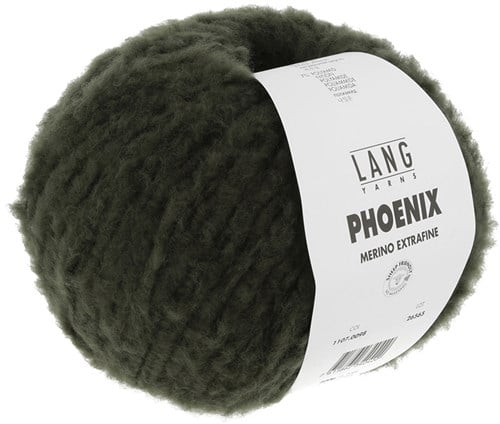 Lang Yarns Phoenix 098 Dark Olive-3
