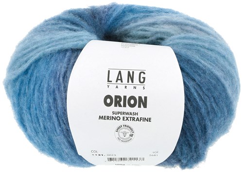 Lang Yarns Orion 013 Turquoise/Blue