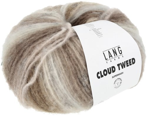 Lang Yarns Cloud Tweed 008 Beige/Camel//Brown-3