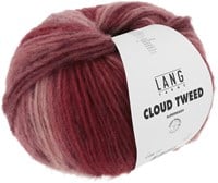 Lang Yarns Cloud Tweed 009 Rose/Red/Dark Red-3