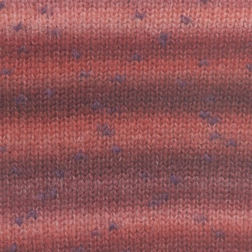 Lang Yarns Cloud Tweed 0009 roze/rood/donkerrood