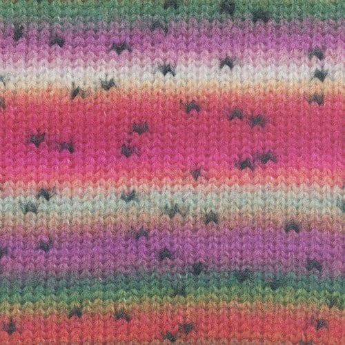 Lang Yarns Cloud Tweed 0011 roze/groen/viola