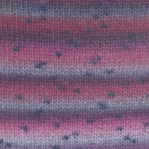 Lang Yarns Cloud Tweed 0012 fuchsia/aubergine/petrol