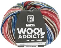 Lang Yarns Move 0011 Olive/Blue/Red