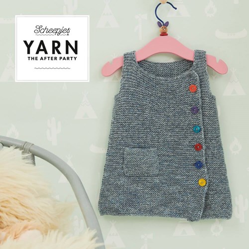 YARN The After Party nr.113 Cute Button Pinafore UK-2