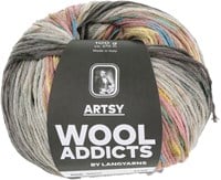 Lang Yarns Artsy 001 Grey/Rose