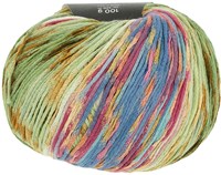 Lang Yarns Artsy 002 Green/Rose-2