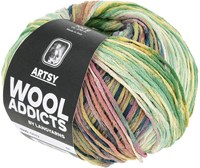 Lang Yarns Artsy 012 Green/Yellow/Pink/Petrol-2