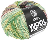 Lang Yarns Artsy 012 Green/Yellow/Pink/Petrol-3