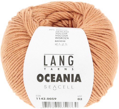 Lang Yarns Oceania 059 Light Orange
