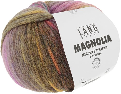 Lang Yarns Magnolia 001 Mustard Yellow/Grey/Fuchsia-2