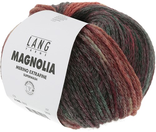 Lang Yarns Magnolia 002 Orange/Red/Grey-2