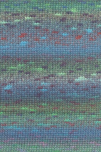 Lang Yarns Magnolia 003 Turquoise/Red/Green-3
