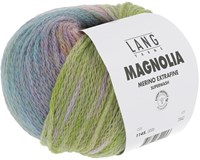 Lang Yarns Magnolia 006 Light Green/Bleu/Orange-3
