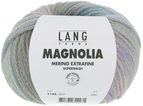 Lang Yarns Magnolia 007 Blue/Beige/Lilac