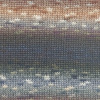Lang Yarns Magnolia 0008 cognac/jeans/petrol