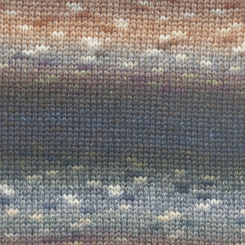 Lang Yarns Magnolia 0008 cognac/jeans/petrol