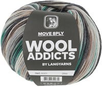 Lang Yarns Move 8-Fach 0001 Black/Grey/Green