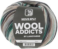 Lang Yarns Move 8-Fach 001 Black/Grey/Green