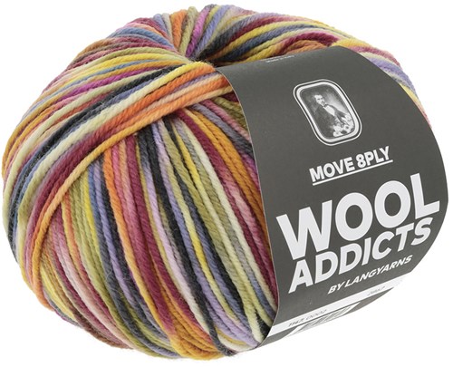 Lang Yarns Move 8-Fach 002 Lilac/Red/Yellow-3