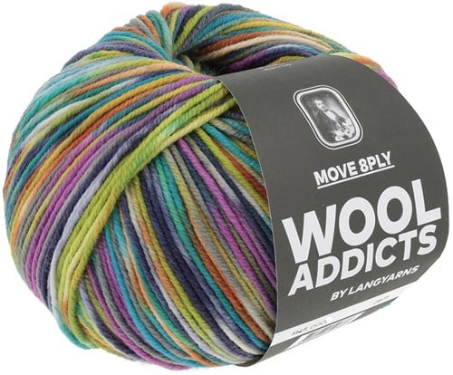 Lang Yarns Move 8-Fach 0003 Turquoise/Pink/Yellow-2