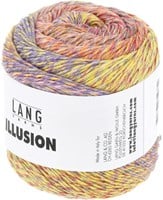 Lang Yarns Illusion 0001 Rose/Yellow/Lilac/Orange-2