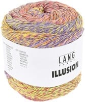 Lang Yarns Illusion 0001 Rose/Yellow/Lilac/Orange-3