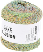 Lang Yarns Illusion 0004 Yellow/Rose/Light Green/Aqua-2
