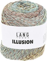 Lang Yarns Illusion 0005 Brown/Light Blue/Light Yellow