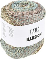 Lang Yarns Illusion 0005 Brown/Light Blue/Light Yellow-3