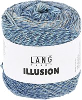 Lang Yarns Illusion 0006 Blue/Grey/Beige