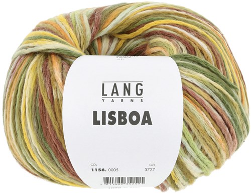 Lang Yarns Illusion 0005 Brown/Light Blue/Light Yellow