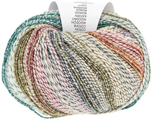 Lang Yarns Fiesta 0001 Aqua/Rose/Grey/Yellow-2