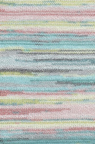 Lang Yarns Fiesta 0004 Turquoise/Aqua/Grey/Salmon-3
