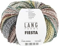 Lang Yarns Fiesta 0006 Yellow/Copper/Grey/Aqua