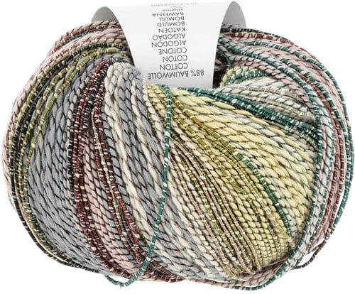 Lang Yarns Fiesta 0006 Yellow/Copper/Grey/Aqua-2