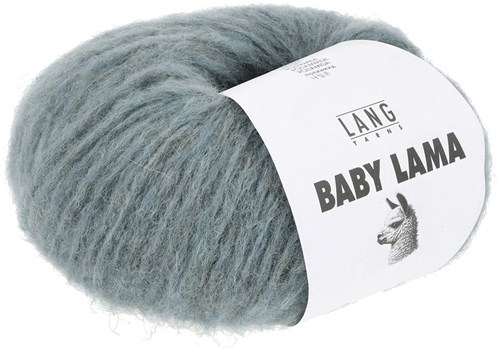 Lang Yarns Baby Lama 0078 Turquoise-2