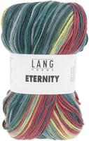 Lang Yarns Eternity 0001 Petrol/Bes/Lichtblauw/Lichtgroen