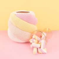 Marshmallow Vase Crochet Kit