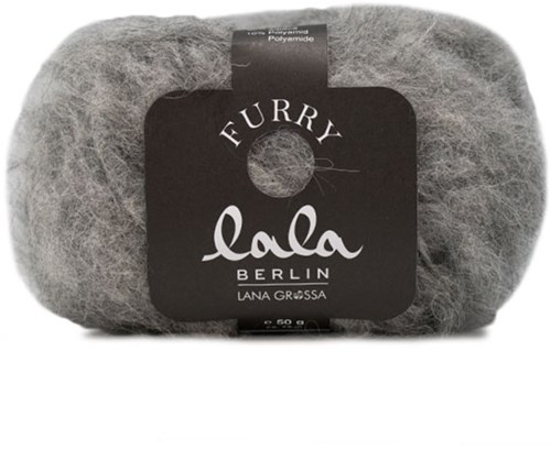 Lana Grossa Lala Berlin Furry 011 Gray