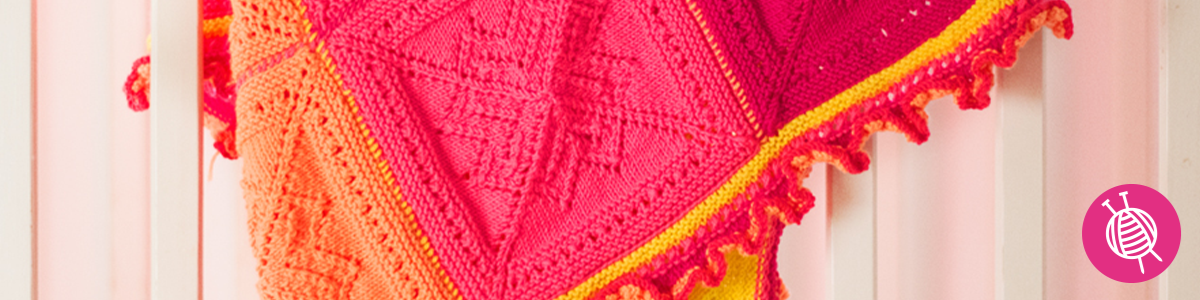 Knitting a Baby Blanket - Free Pattern